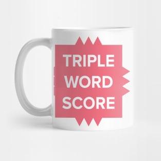 Triple Word Scorer Mug